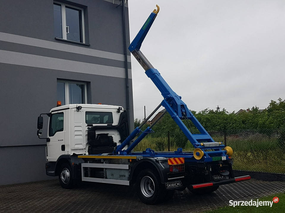 MAN TGL 12220 HAKOWIEC SKIBICKI 4x2 KLIMA DO Poręba