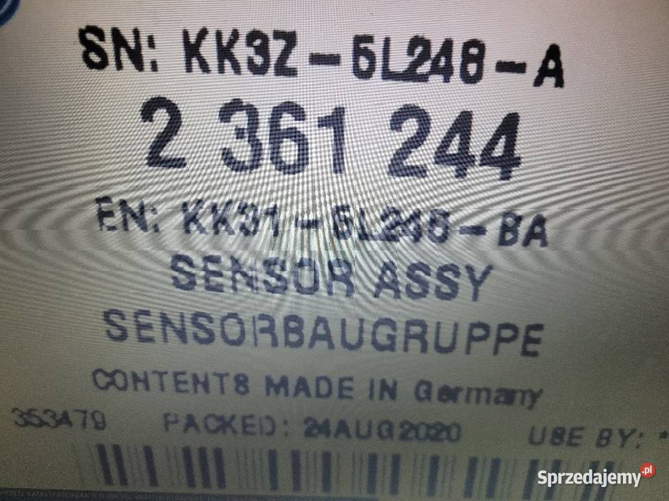KK315L248BA 2361244 NOX FORD TRANSIT BRATFORD dostawcze Radom