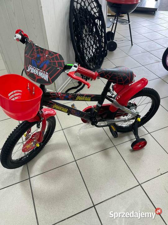 Rowerek Spiderman 16 Rowerki Zgorzelec