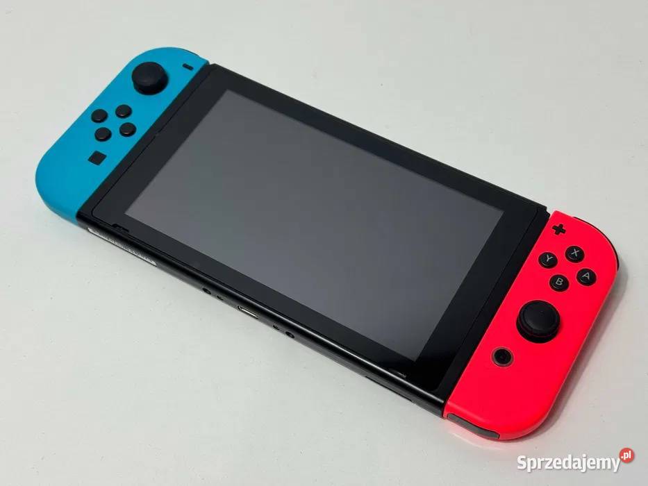 KONSOLA NINTENDO SWITCH V2 DOCK GRA THE LEGEND Pozostałe Śrem
