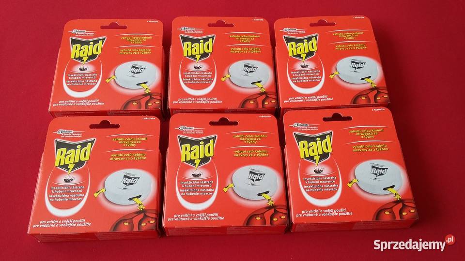 SC Johnson RAID PUŁAPKA NA MRÓWKI Z TRUTKĄ NOWA Dom i Ogród Olkusz