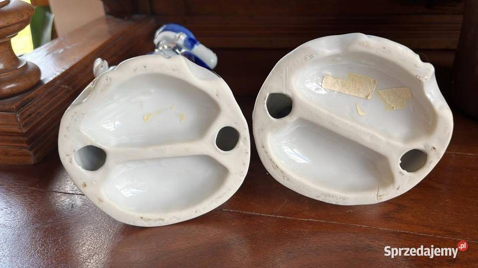 Figurka pary Damy z pieskiem i Dworzanina z pomorskie Gdańsk sprzedam