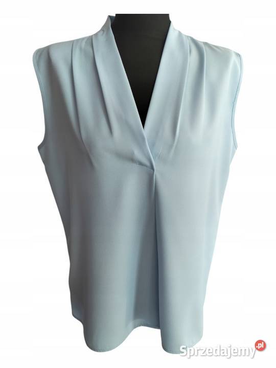 TOP bluzka COMO prosty krój jasny niebieski Pątnów sprzedam