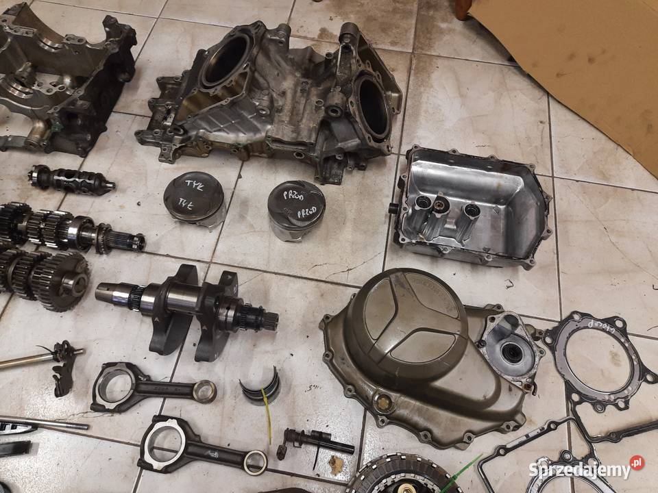 Honda XL 1000 v Varadero silnik części SD01E wał