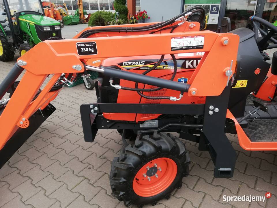Traktor ciągnik Kubota B2741S 4x4 27 wspomaganie Kobiele Wielkie