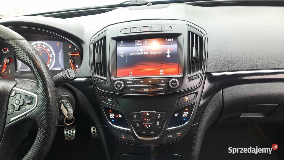 Opel Insignia Lift Sports Tourer 20 CDTI 2014 r światła do jazdy dziennej Kraśnik