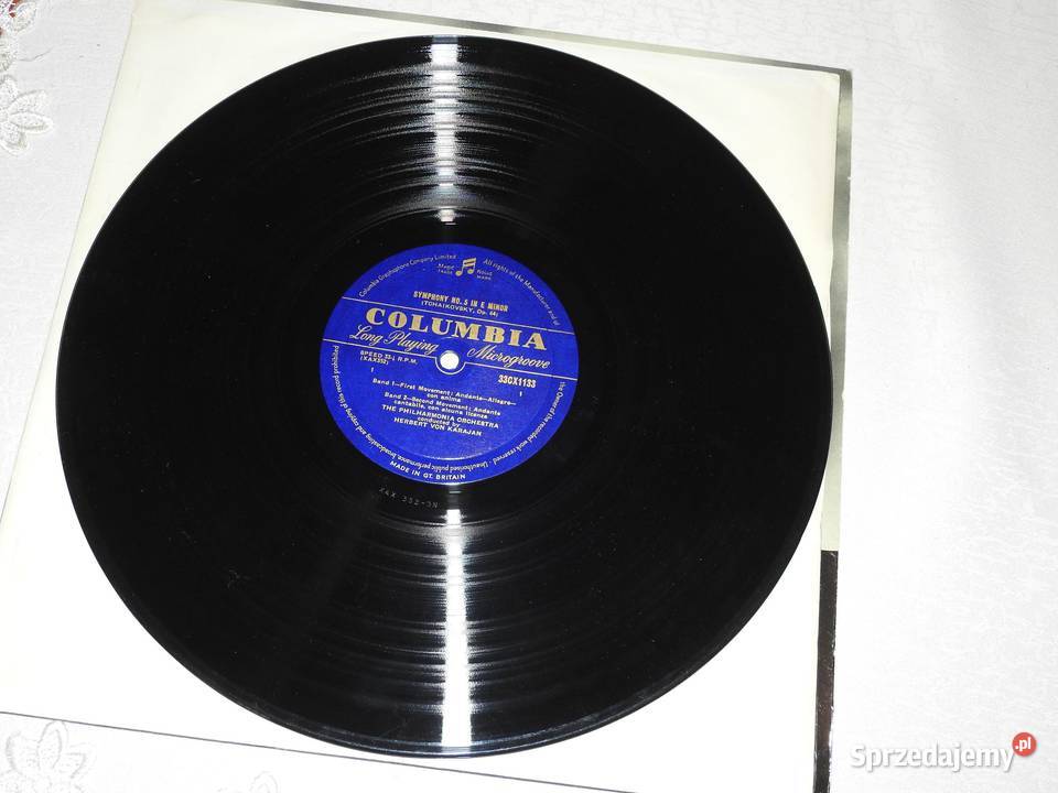 Tchaikovsky Symphony No 5 Herbert von Karajan Płyty i kasety podkarpackie Przemyśl