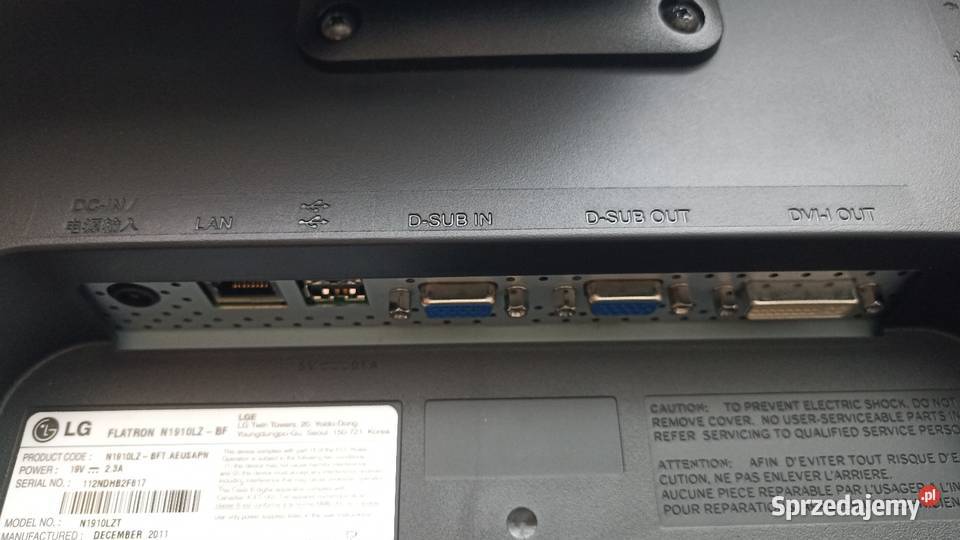 Monitor LCD LG Flatron 19 Radzyń Podlaski