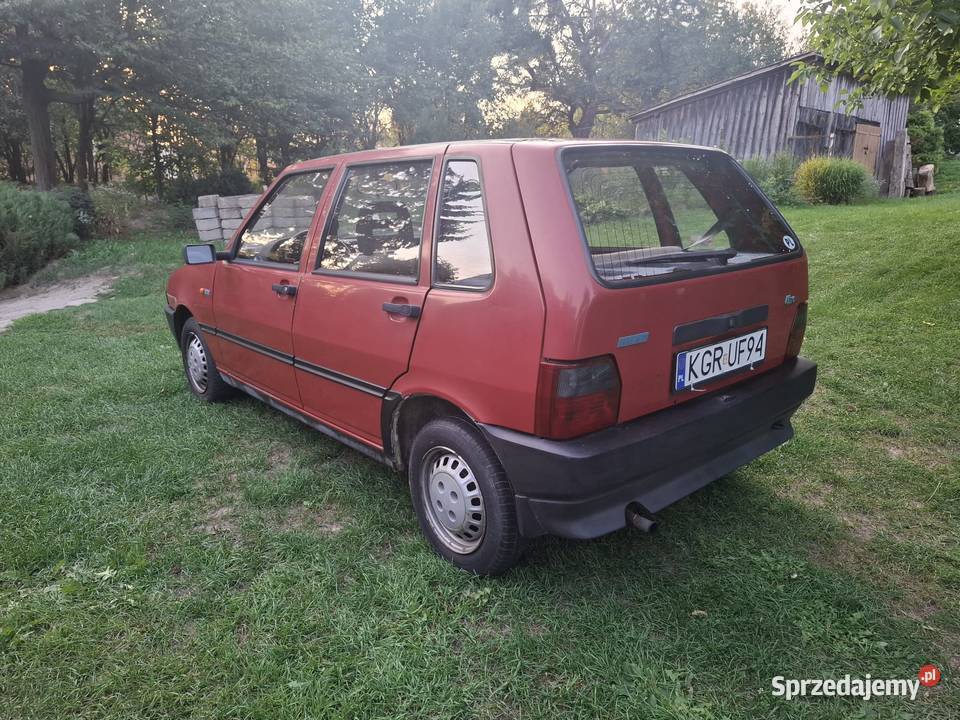 Fiat Uno 10 benzyna 1994 kolor Rosso Racing Zamość