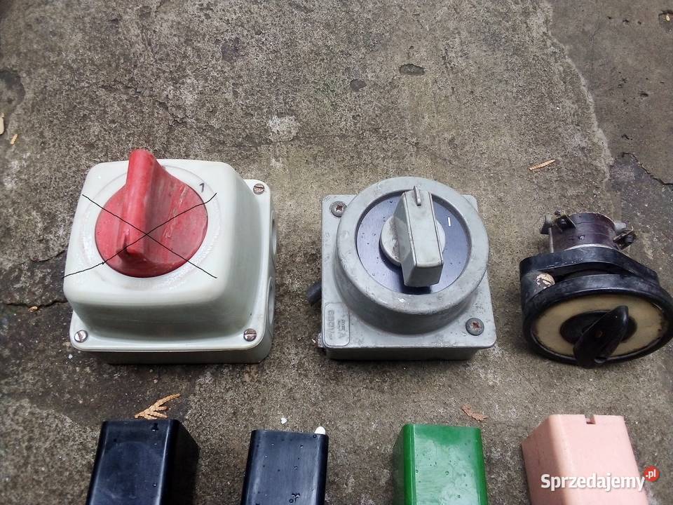 Wyłącznik prądowe różne rodzaje Leszno