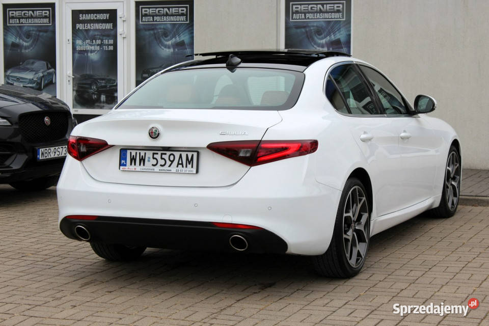 Alfa Romeo Giulia 20 Turbo Kamera Cofania czujnik parkowania