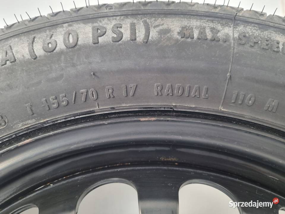 KOŁO DOJAZDOWE Mercedes W211 C219 15570 R17 lubelskie
