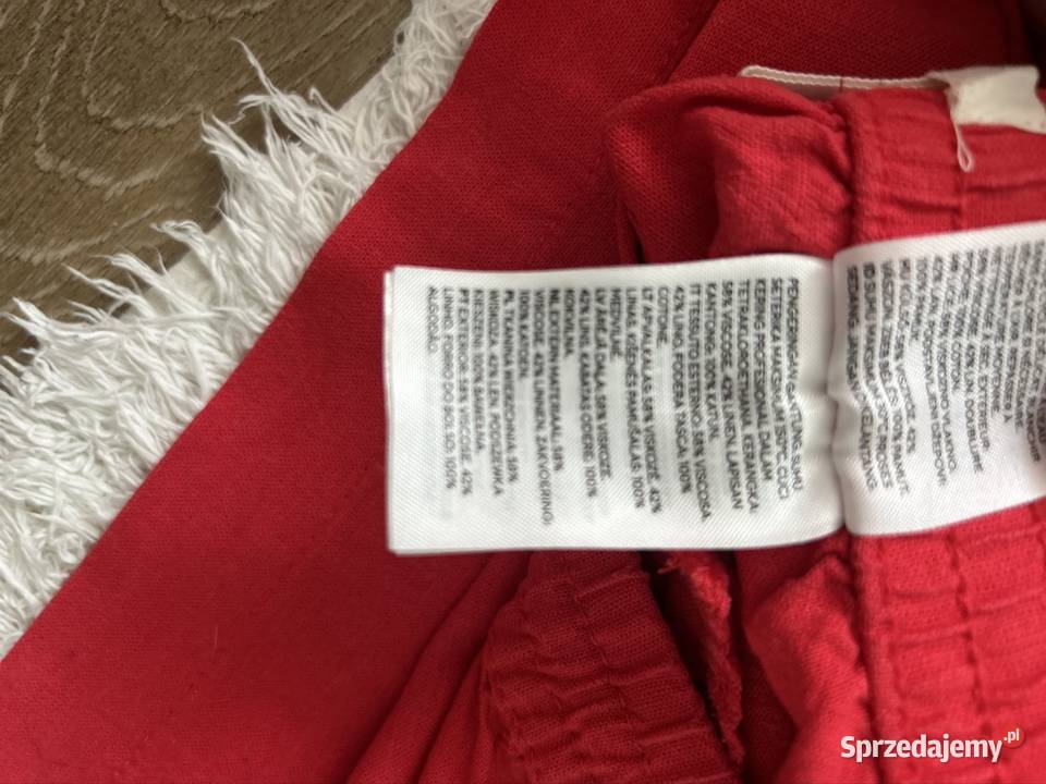 Spodenki lniane M spodenki damskie hm Wyszków