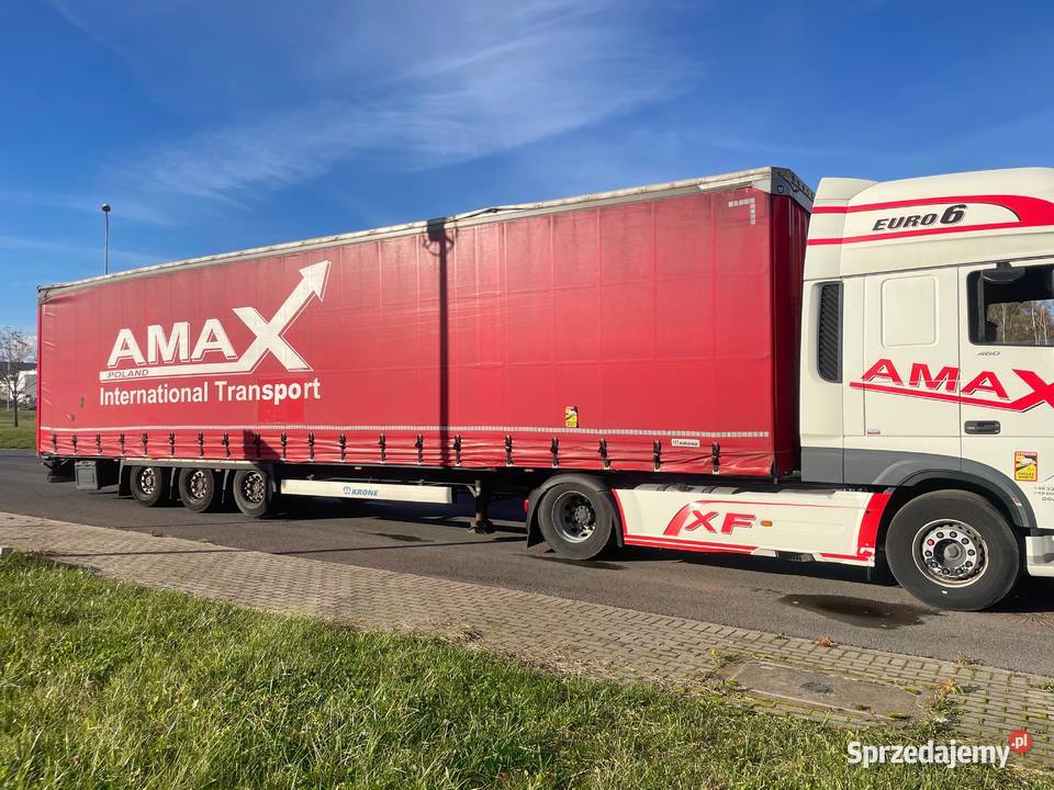 Naczepa ciężarowa Krone Mega firanka 2018 oś Oświęcim