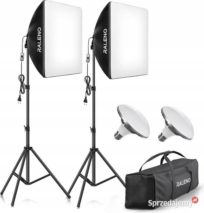 Kompletny zestaw softbox do studia