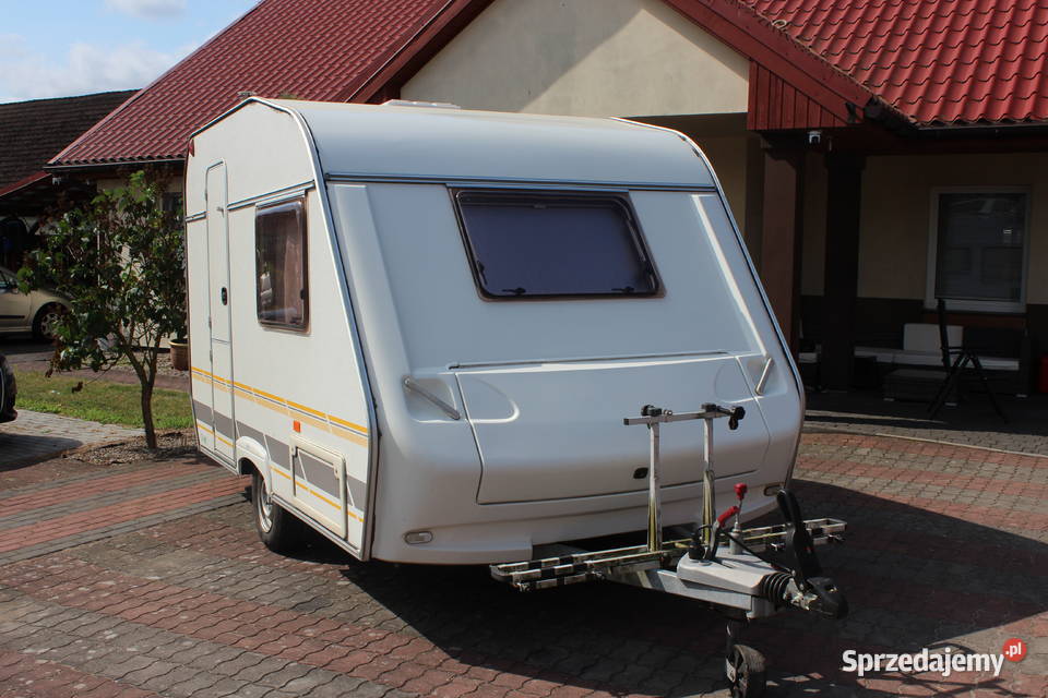 Przyczepa Kempingowa DELTA mała zgrabna DMC 850