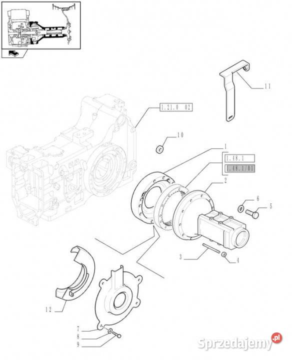Holland T6010 T6090 T6070 T7230 Przekładka wielkopolskie Jastrzębniki sprzedam