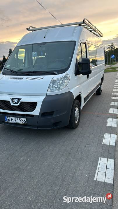 Peugeot boxer 6 osób faktura VAT 30 diesel pomorskie Konarzynki