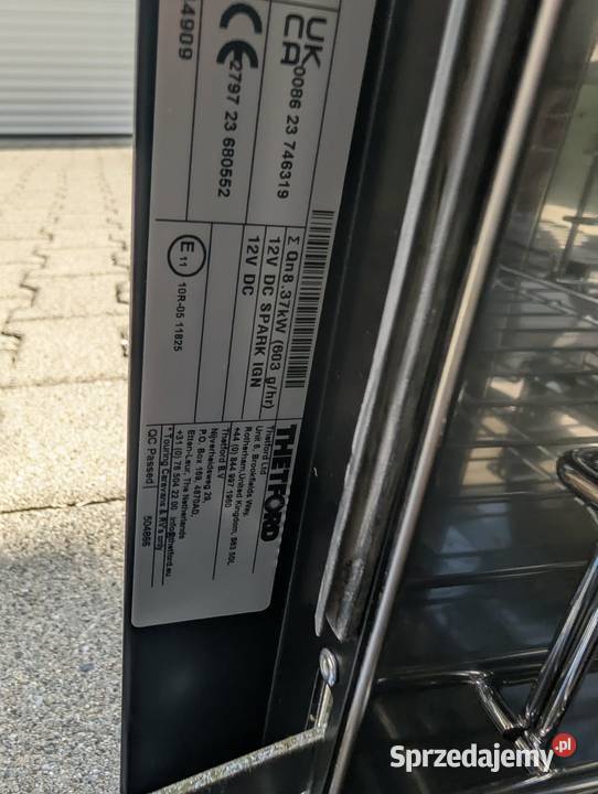 Kuchenka Thetford SOH44999 Kamper Przyczepa Chęciny