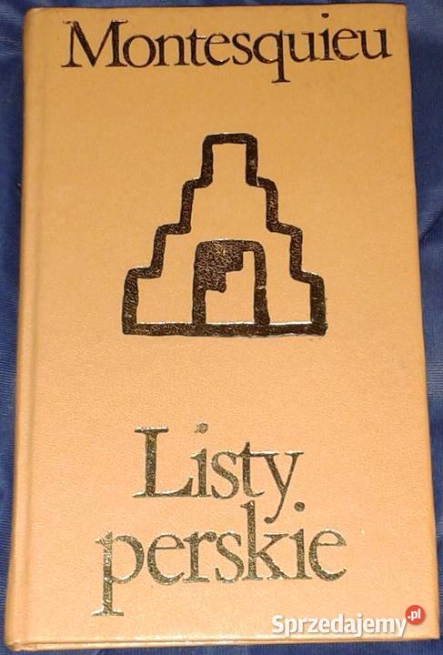Listy perskie Charles de Montesquieu Rok wydania 1979 Chełm