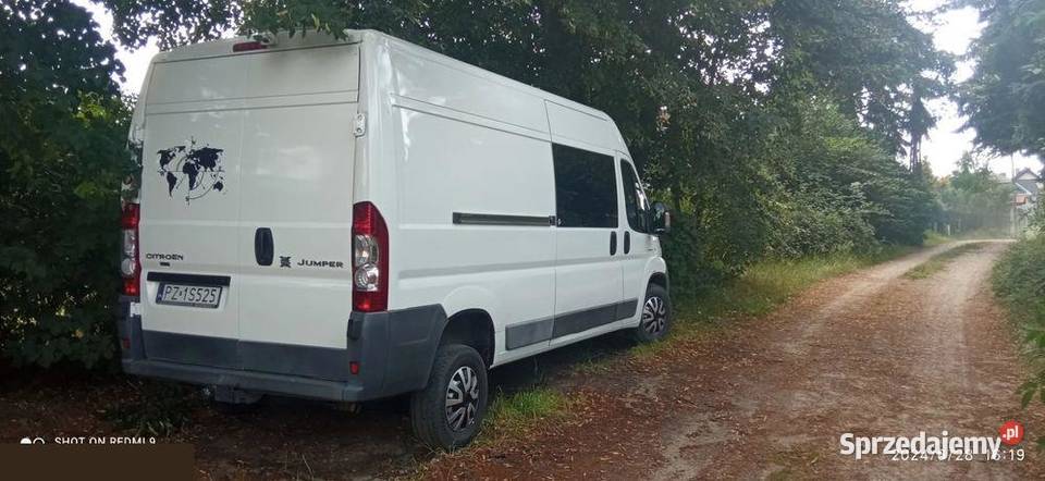 Citron Jumper 2010r Kamper 4x4 nowy OKAZJA diesel Kórnik