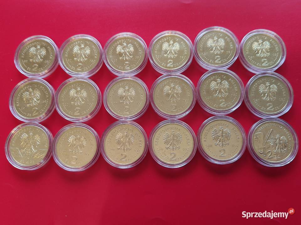 2009rKompletny rocznik 18 monet 2 GN Lębork sprzedam