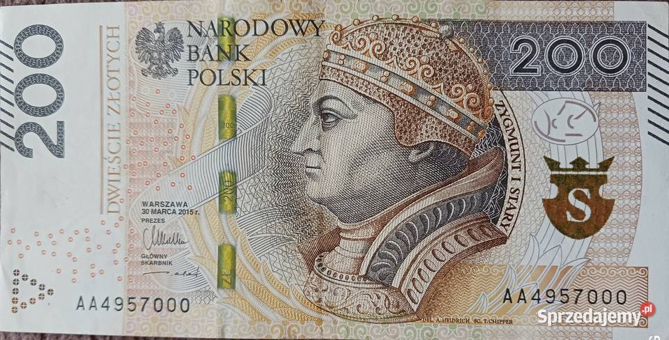 200 Zygmunt I Stary 30 III 2015 r A A 4957000 Konin sprzedam