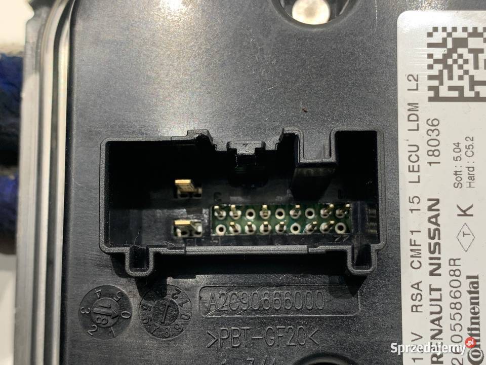 PRZETWORNICA XENON RENAULT CAPTUR I 260558608R