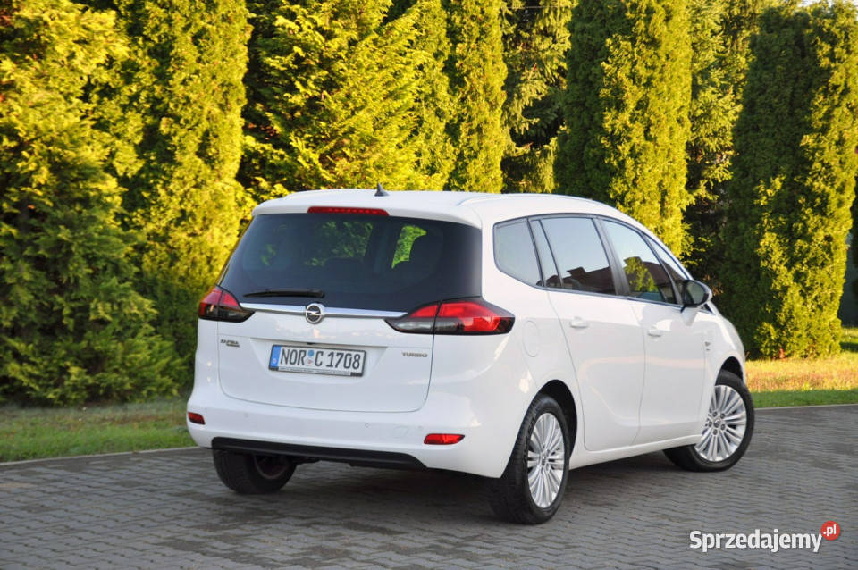 Opel Zafira 14T140120Duża NaviKamera7FoteliI gniazdo SD Ostrów Mazowiecka