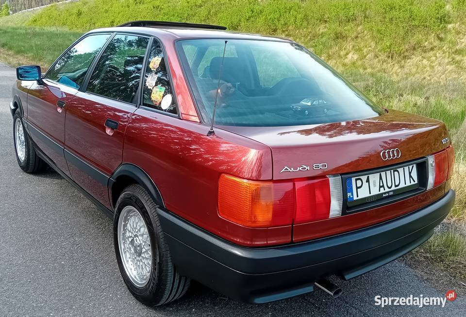 AUDI 80 B3 18 benzyna 1990 153000 wtrysk sprzedam