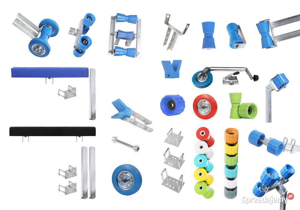 Mocna firmowaprzyczepa podłodziowa 6metrów