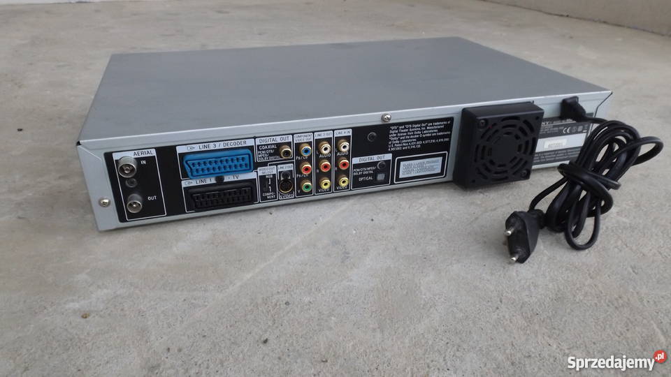 NAGRYWARKA ODTWARZACZ DVD SONY RDRGX210 Grodziczno