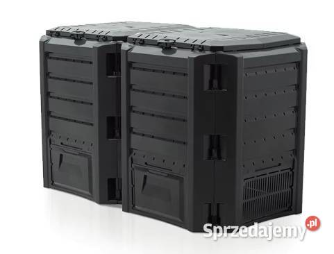 Kompostownik ogrodowy modułowy dwukomorowy 800L
