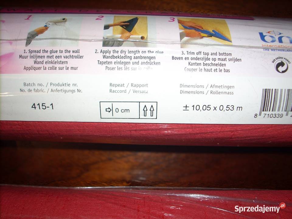 Tapeta ścienna winylowa prod BN 2 rolki Lublin