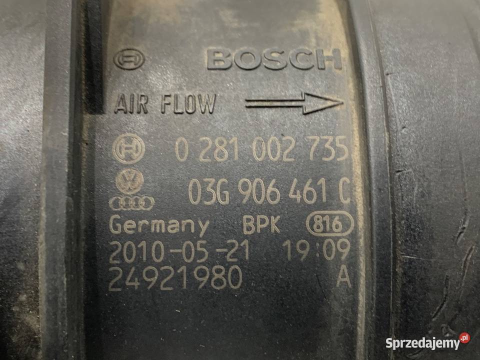 PRZEPŁYWOMIERZ AUDI A4 B8 03G906461C 20 136 0715
