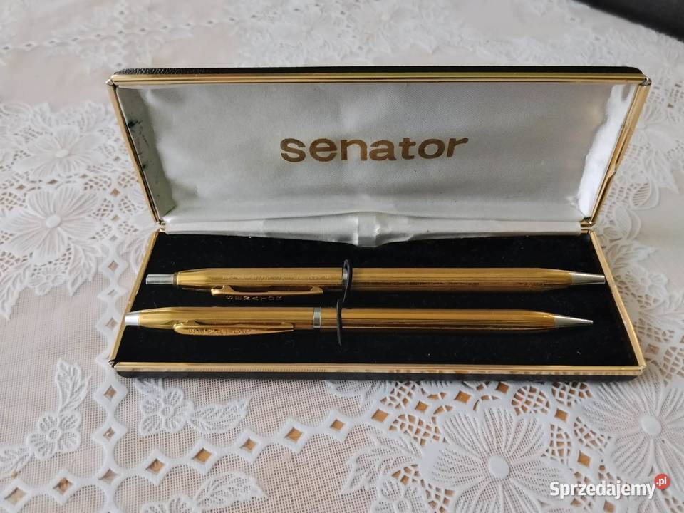 Elegancki zestaw vintage senator długopis i Pieńsk sprzedam