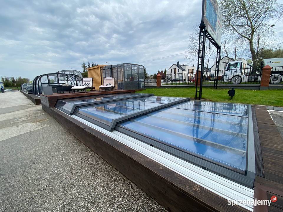 Zadaszenie basenowe basenu Bucovers POWYSTAWOWE Mogilno