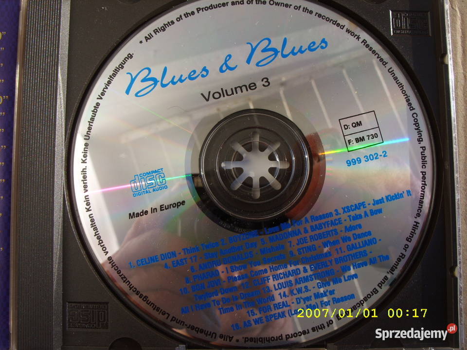BLUES CD Balads Blues 3 Wołów