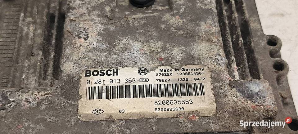 KOMPUTER SILNIKA ECU RENAULT MASTER II kujawsko-pomorskie Lipno