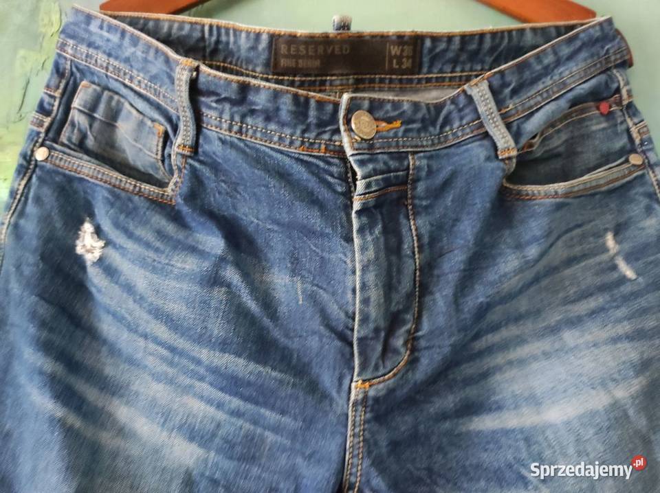 dżinsy spodnie dżinsowe denim casual klasyczne Kielce