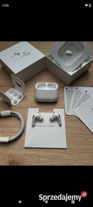 Apple AirPods pro 2 ANC z Gwarancja śląskie Studzionka