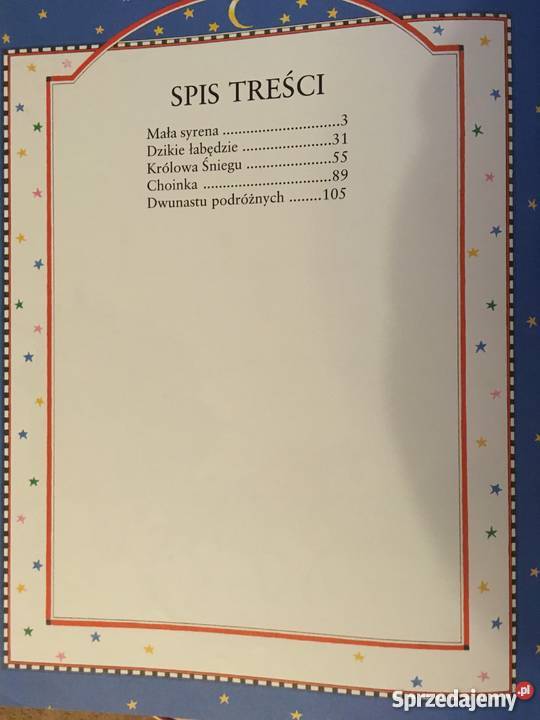 Baśnie Hans Christian Andersen ilustracje Kielce