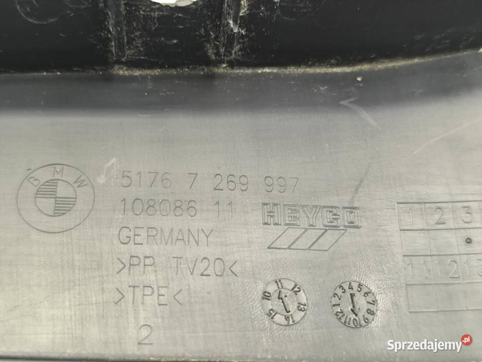 WYGŁUSZENIE BŁOTNIKA LEWE BMW F20 7269997 osobowe wielkopolskie