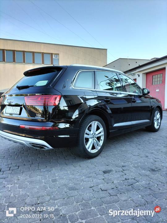 Sprzedam Audi Q7 30 tdi Quatro 218 3000cm3 Starogard Gdański