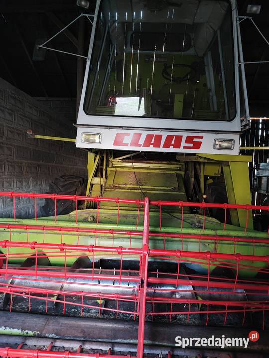 Kombajn zbożowy Claas Mesindor Mercator 70 wielkopolskie Kawęczyn