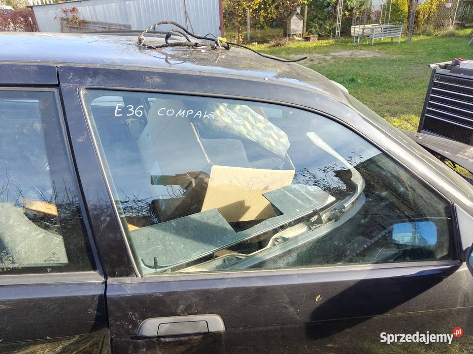 Bmw e36 compakt szyba przednia prawa