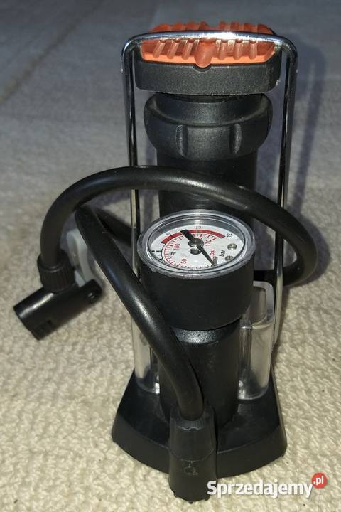 Minipompka nożna Crivit z manometrem do roweru Warszawa