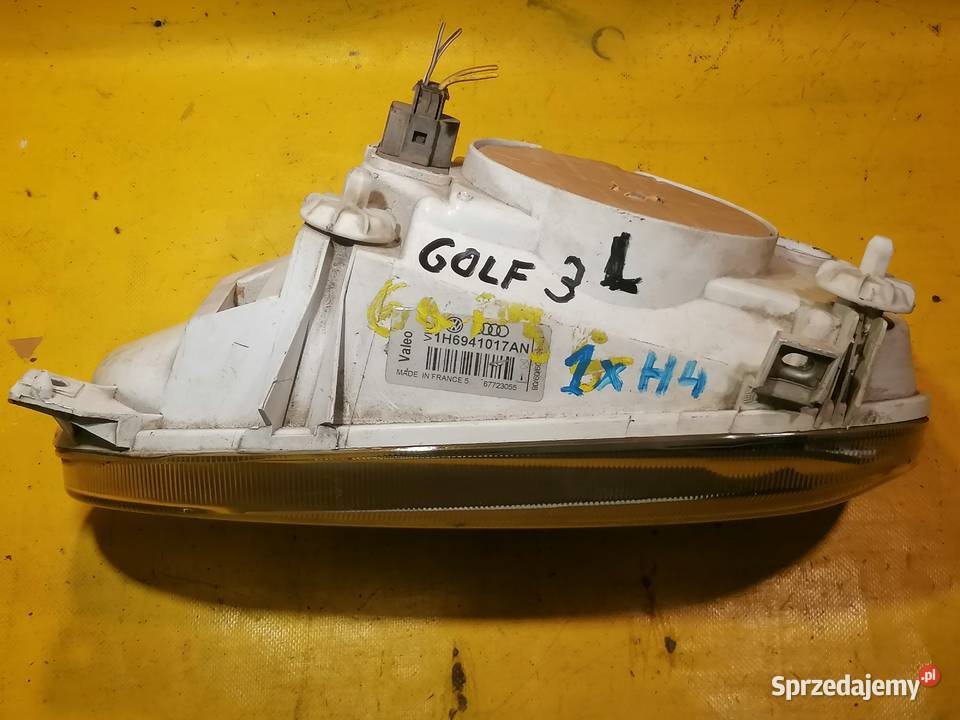 lampa przód lewa 1H6941017 VW Golf 3 r9197 Lampy przednie Piotrków Trybunalski sprzedam