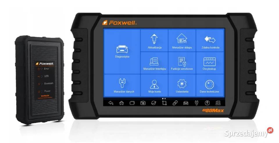 FOXWELL i80 ADAPTERY Tester diagnostyczny 10 Gorzów Wielkopolski sprzedam