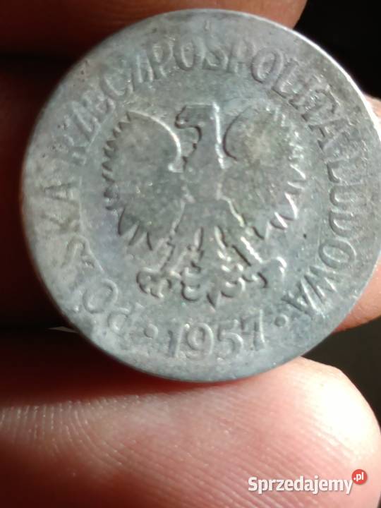 sprzedam monete 50 gr 1957 r lekka skretka Chełm